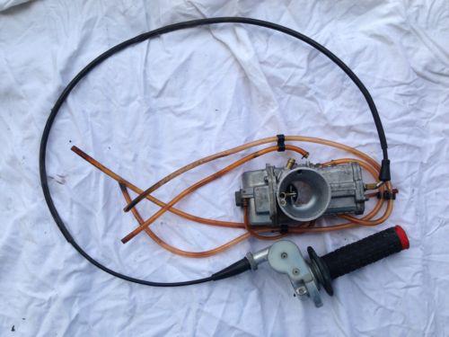 Honda cr 125 throttle and carb assembly