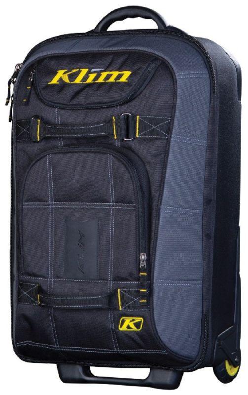 New klim wolverine wheeled carry-on bag black motocross atv off-road luggage