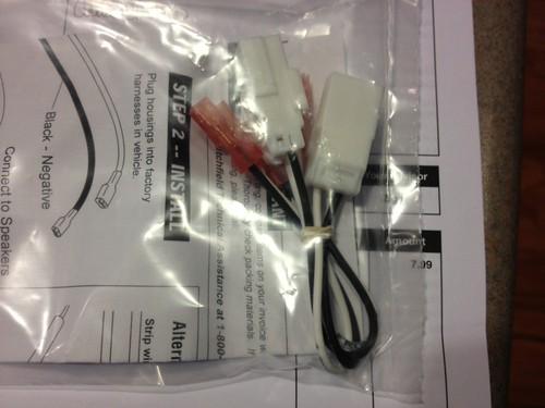 Chrystler speaker wire harness (pair)12071050