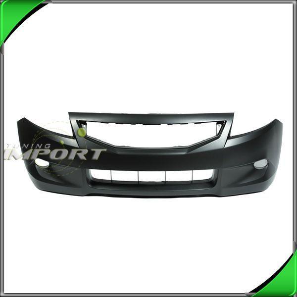 08-10 honda accord 2dr front bumper cover replacement plastic primed paint-ready