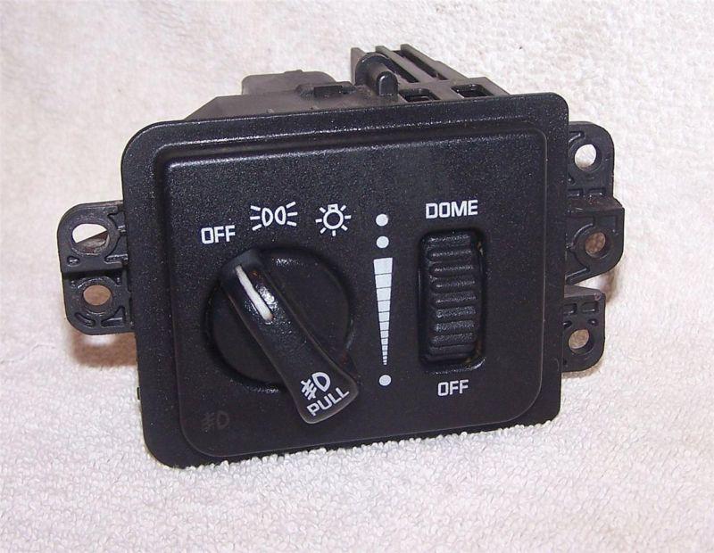 01-04  dodge durango dakota headlight switch truck pickup w fog free shipping