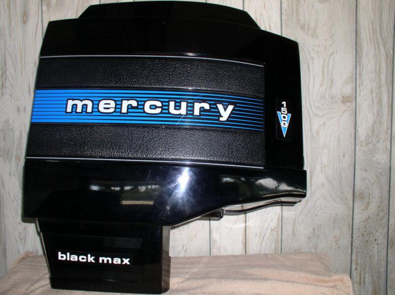 Mercury 1500 black max right side cowl cover-1978