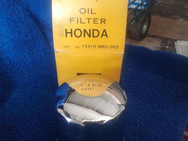 Cycle craft honda motorcycle oil filter part # 33-87-47-16865