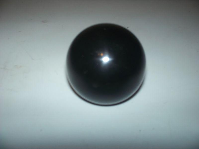 Black  shifter knob fits mr gasket 3 and 4 speed shifters 1/2"-13 thread