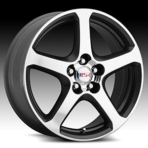 17" msr 080 super finish 5x4.5 & 225-45-17 tires jetta corolla neon wheels rims