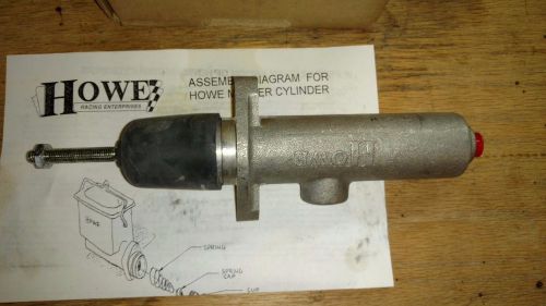 Howe master cylinder 1&#034; nos vintage 524816 race rat rod imca wissota ump wilwood