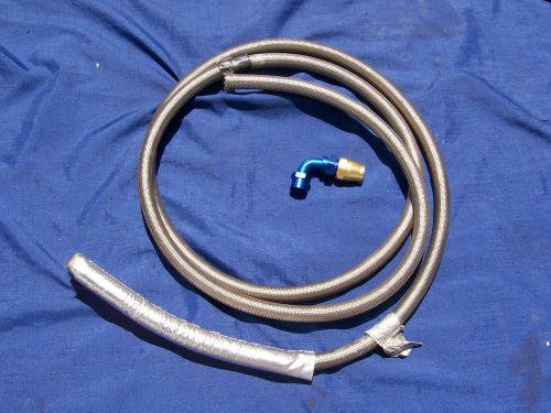 Nascar 10&#039; icore stainless steel braided racing hose an-10