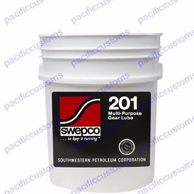 Swepco sae grade 140 transmission gear oil iso 460 grade 6 gallon pail
