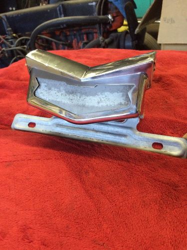 1959 tailgate latch handle license plate tag holder el camino chevy staton wagon
