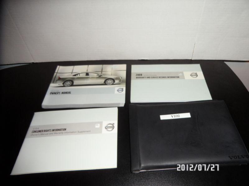 2007 volvo s 80 oem owners manual--fast free shipping to all 50 states