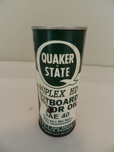 Vintage outboard motor oil-quaker state outboard oil-quicksilver-vintage boating