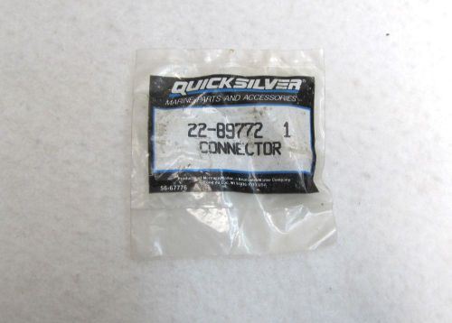 Quicksilver/mercruiser reservoir connector 22-89772 1