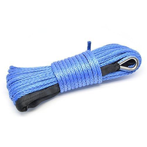 Sedeta {factory direct sale} 50&#039;x1/4&#034; strong durable dyneema synthetic winch