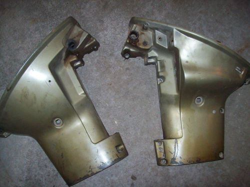 1972 9.5 hp johnson evinrude omc outboard lower side cowl cowling cover