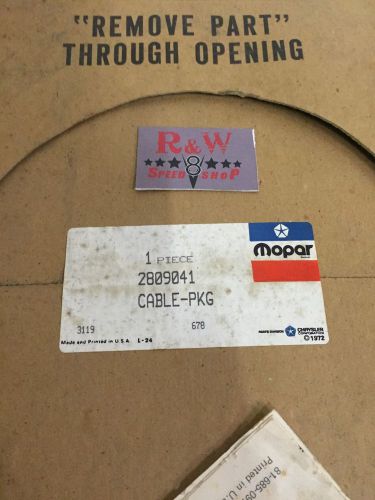 Nos mopar 1962-72 car 70&#039;s trucks heater a/c &amp; defroster shut off door cable