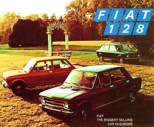 1972 fiat 128 factory brochure-fiat 128 2d-128 4d &amp; sw