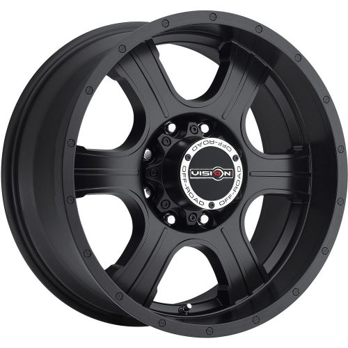 20x9 matte black vision assassin 8x6.5 -12 wheels lt285/50r20 tires
