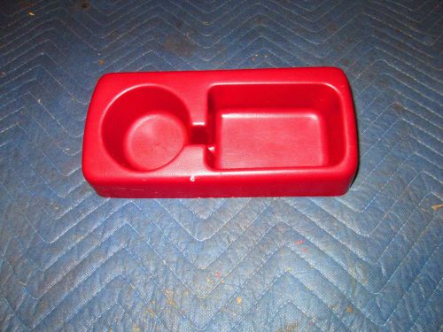 1992 1993 1994 1995 1996 1997 f150 f250 f350 bench seat cup holder oem red