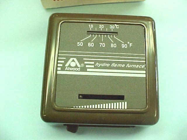 Atwood 38452  rv wall thermostat brown hfh 2000 heat only new free shipping!