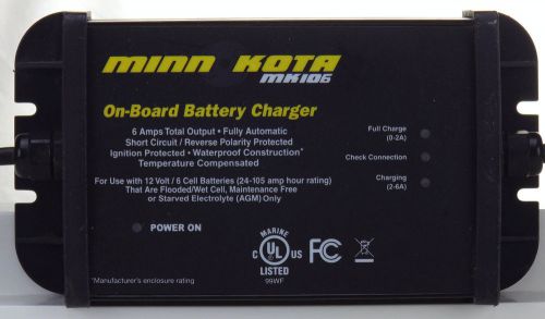 Minn kota on board battery charger mk-106 mk106