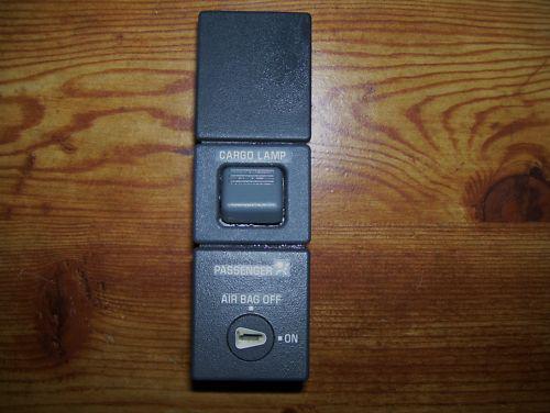 95-98 chevy gmc suv suburban tahoe air bag cargo lamp switch 97 98 some 99