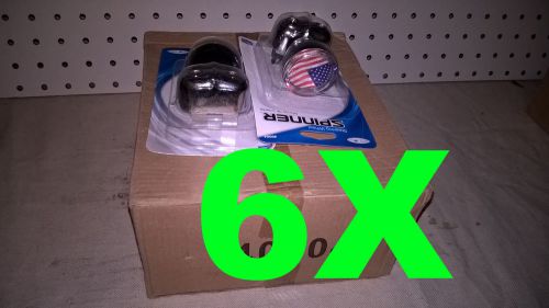 6x lot custom accessories american flag usa steering wheel &#034;suicide&#034; knobs new