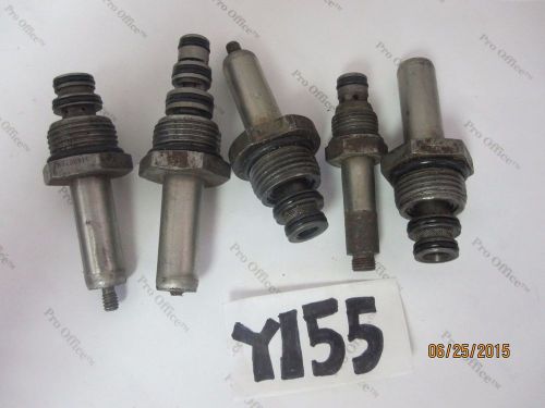 Mixed lot of 5 used meyer &amp; other pumps valves: meyer 411 8723, 316 9038, 9446