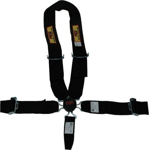 Rci black camlock 5 point harness p/n 9411cd