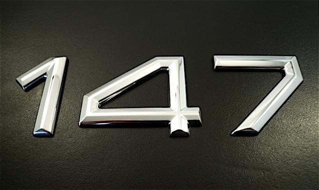 Alfa romeo 147 original rear script emblem new