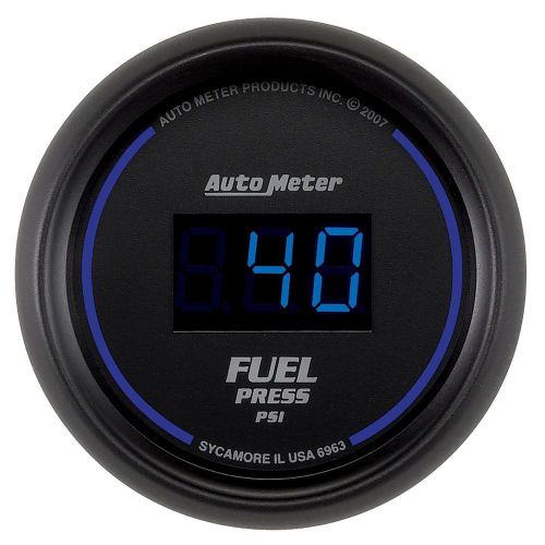 Auto meter 6963 cobalt; digital fuel pressure gauge