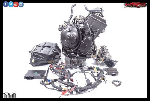 2007 yamaha yzf-r6 yzf r6 oem complete engine motor kart kit - low miles!