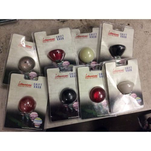 8 pack of retro/billiard series custom shift knobs gear shift knob no reserve