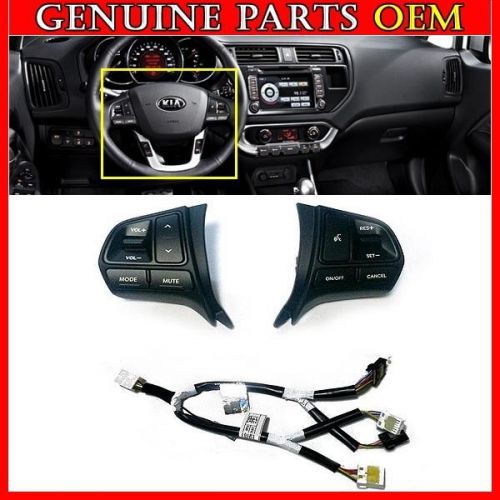 2012-2015 kia rio rio5 oem steering wheel control switch audio auto cruise set