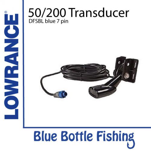 T lowrance hst - dfsbl 50/200 khz transom-mount skimmer