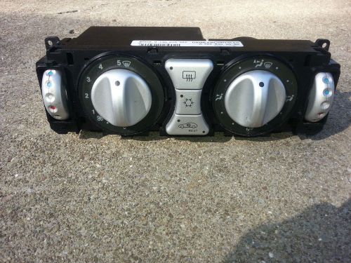 Chrysler crossfire oem heat and ac controls