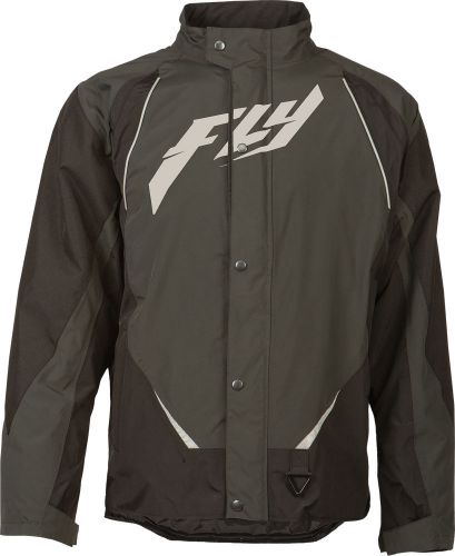 Fly racing 470-2120~3 aurora jacket black/grey m