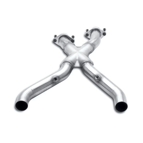 Magnaflow performance exhaust 15447 tru-x; stainless steel crossover pipe