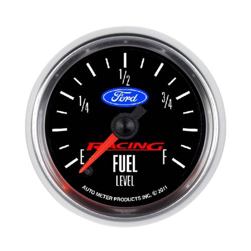 Auto meter 880400 ford racing series; electric fuel level gauge