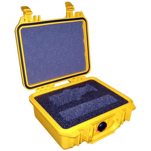 Flir rigid camera case f/ocean scout series - yellow model# 4126885