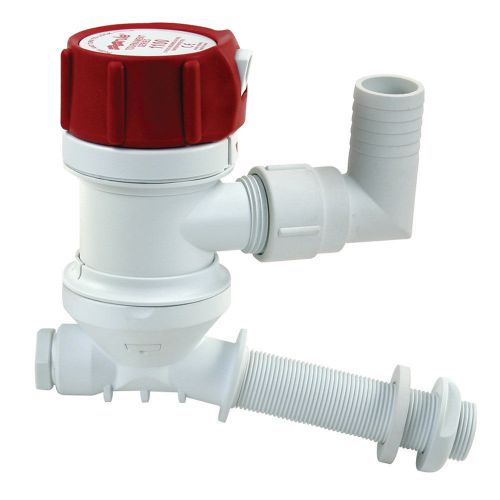 Rule &#034;c&#034; tournament series 500 gph livewell/aerator w/ angled inlet -401c