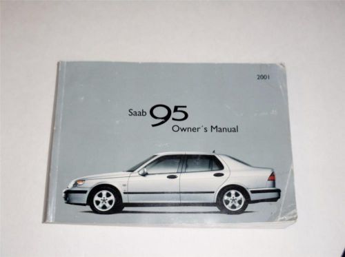 2001 saab 95 owners manual book guide