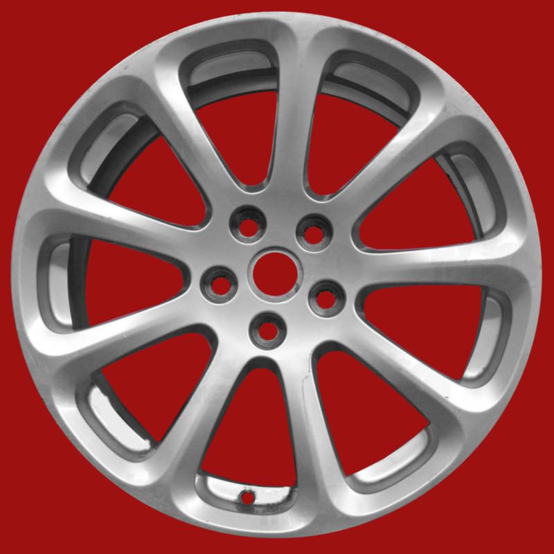 Maserati "quattroporte" 2008-2010 19" factory oem rear wheel rim silver #99845
