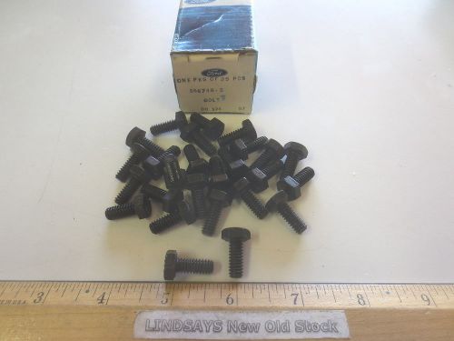 25 pcs in 1 ford box &#034;bolt&#034; (oil pan), 1/4&#034;-20 x 9/16&#034; nos free shipping
