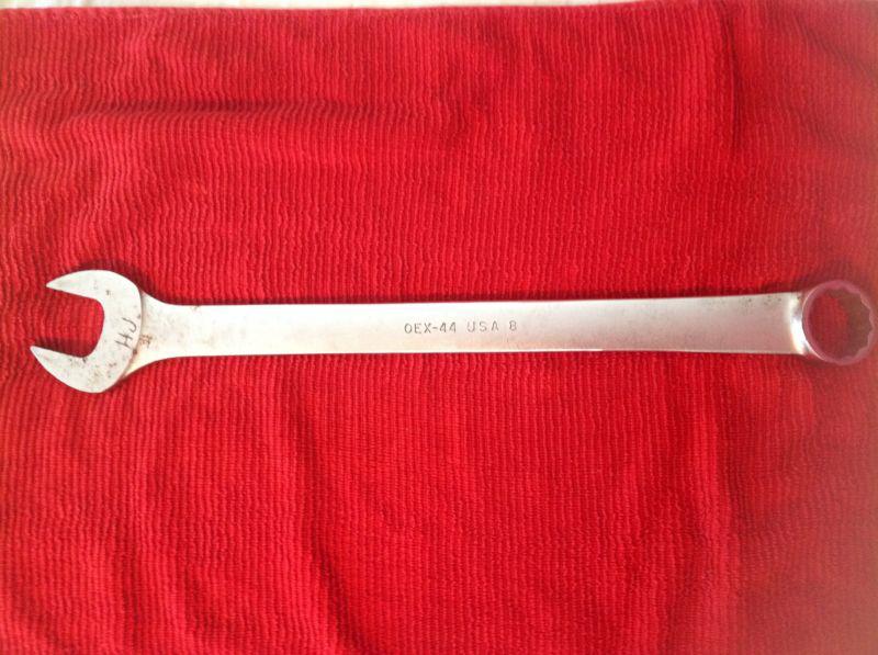 Snap on oex-44 usa 1-3/8",12 point 18-9/16" long combination wrench