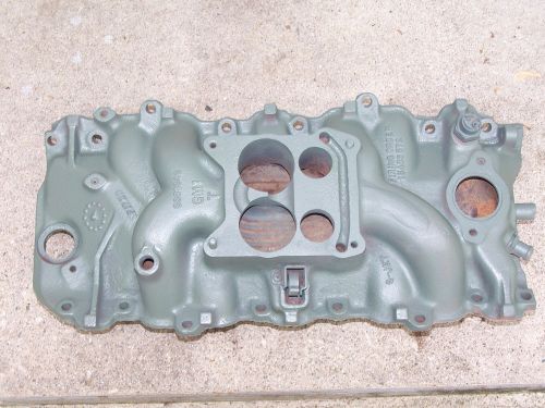 1967 chevelle 396 intake manifold for q-jet #3888946  f-17-6