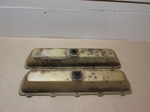 Oldsmobile 307 330 350 400 455 valve cover steel painted with oldsmobile script