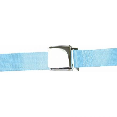 2 point retractable airplane buckle sky blue seat belt (1 belt)seat belts