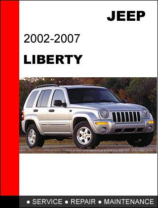 Jeep liberty 2002 - 2007 factory service repair workshop shop manual