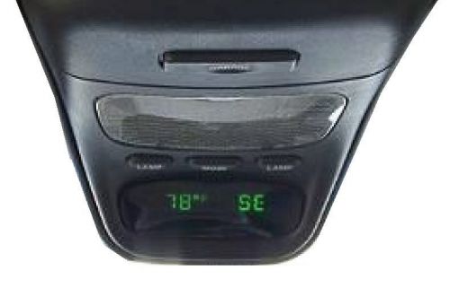 Ford expedition overhead console temperature compass display