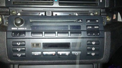 Bmw e46 business cd player radio cd53 2002 2003 2004 2005 with auxiliary input
